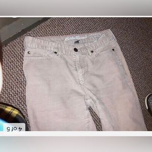 Eddie Bauer Tan Corduroy Pants